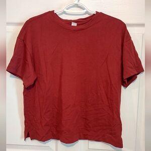 Old Navy Red Crop Top